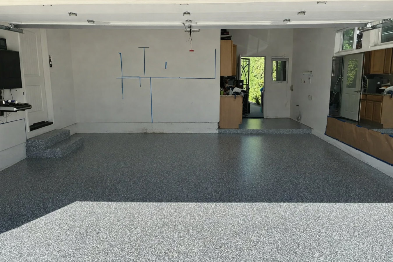Concrete floor installation