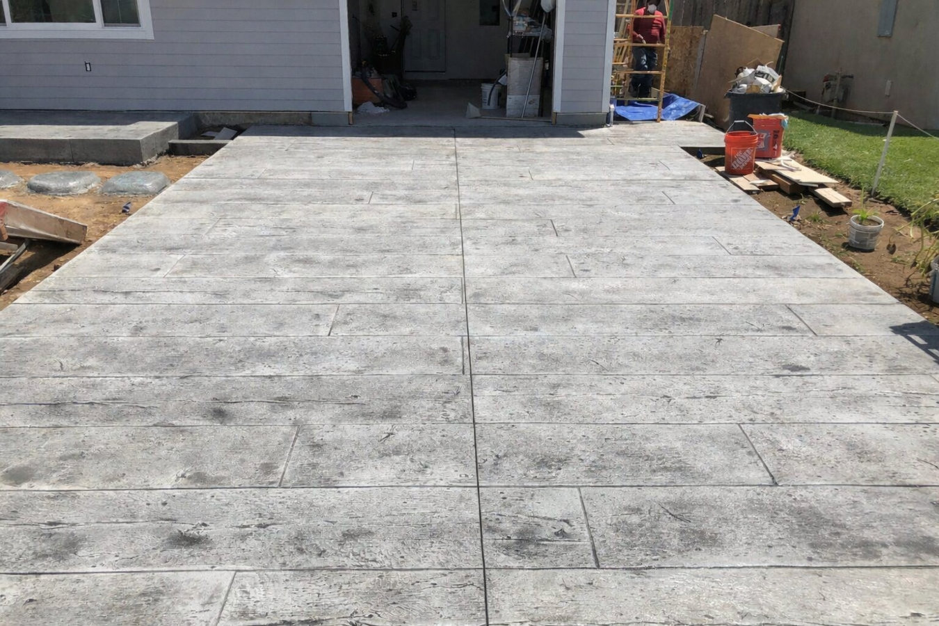 Stamped concrete services
